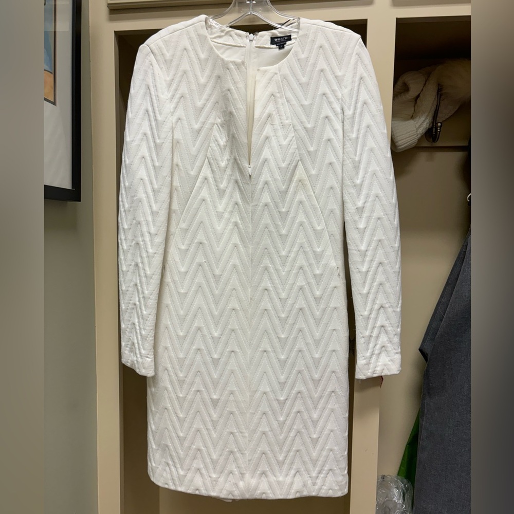 Worth white dress